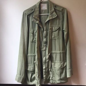 Celebrity Pink Green Utility Jacket